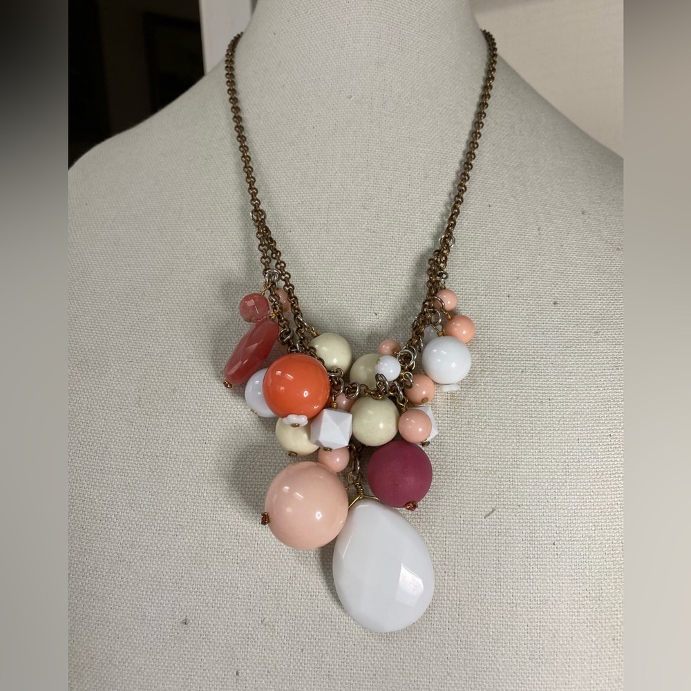 Unusual funky bead necklace